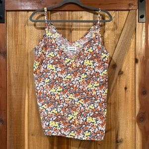 Space 46 floral tank in XL